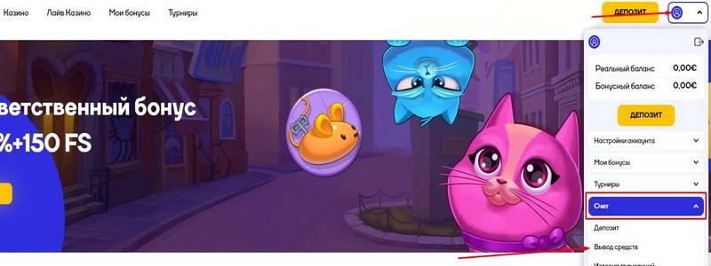 Вывод средств